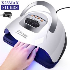 SUN X23MAX 81LED UV Lamp for Nails Drying Quick Curing All Gel Nail Polish Profe