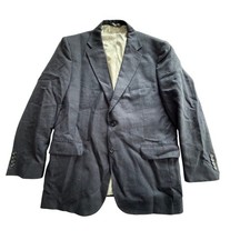 Jos A Bank Mens Navy Blue Two Button Blazer Sport Coat Jacket See Photos
