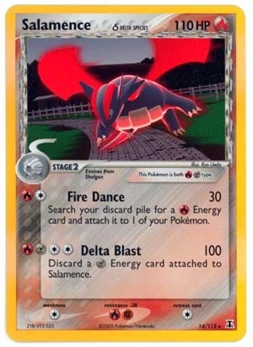 Salamence δ Delta Species #14