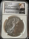 2016- 1oz Silver American Eagle MS69 Eagle 30th Anniversary NGC 4541453-082