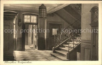Goethe Johann Wolfgang von Hausflur Erdgeschoss Goethehaus Frankfu