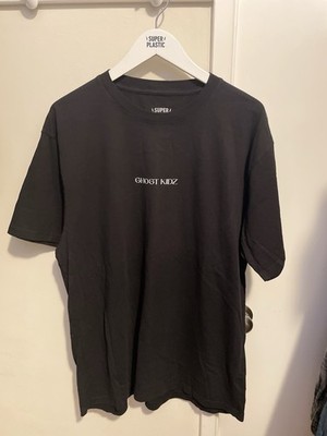 Superplastic Ghost kidz Black T Shirt Size Large   made In USA