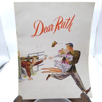 Dear Ruth Broadway Play Souvenir Program, USO and RKO Radio Ephemera Collectible