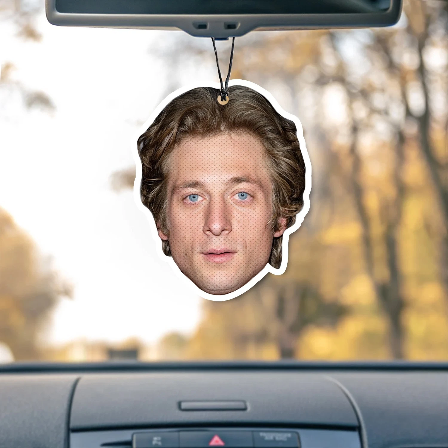 Jeremy Allen White Unscented Hanging Car Air Freshener Freshie