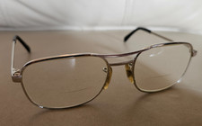Vintage 1970s Men's Aviator Eyeglasses Frames Japan 140 52/20