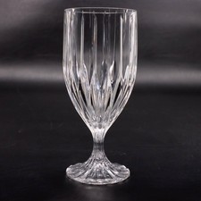 Mikasa Crystal Park Lane Iced Tea Glass 7 1/4" Germany Vintage 1980's