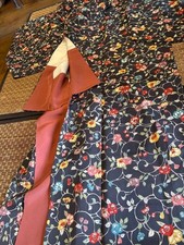 Kimono Pure silk fine pattern Length 166cm Snowflake 70cm