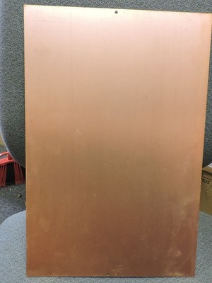 FR4 Double Sided Copper Clad Sheet 12'' x 18'' x 0.012''