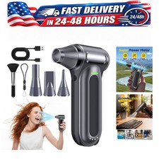 Compressed Air Duster 170000 RPM Cordless Electric Air Blower for PC Keyboard