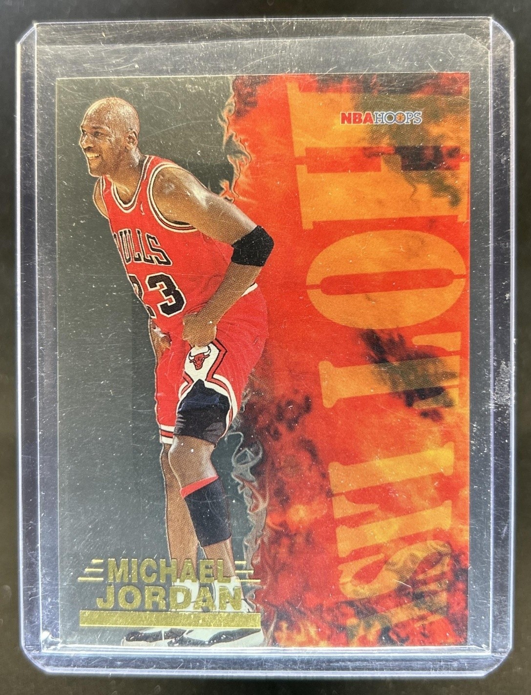 1996-97 Hoops Michael Jordan Hot List #8 Bulls