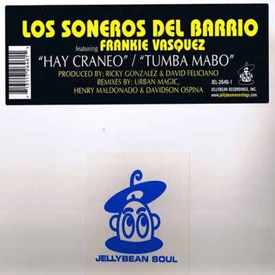 Los Soneros Del Barrio Featuring Frankie Vazquez - Hay Craneo / Tumba Mabo (12'')