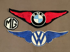 Vintage BMW VW Volkswagon Wings Patch - Motorcycle 12" - 13" - MG Patch 2.5"