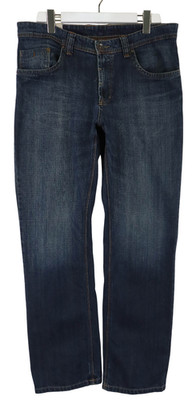 Camel Active Mens Jeans W36/L34 Fade Effect Whiskers Zip Fly Straight Regular