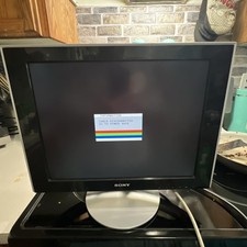 Sony SDM-HS53 15-Inch TFT LCD Color Computer Display With Back Cover Works 