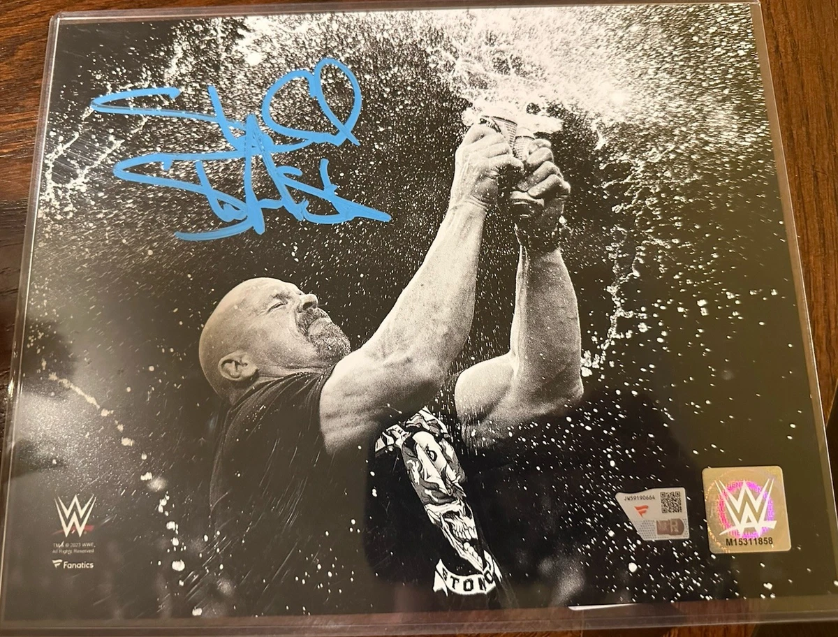 Stone Cold Steve Austin Wrestling Original Autographed Photos for