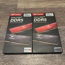 TEAMGROUP T-Force Vulcan DDR5 64GB (4x16GB) 5600MHz (PC5-44800) CL40 Intel AMD