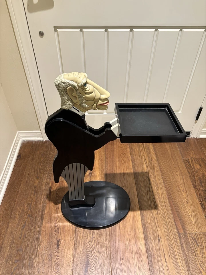 The Bombay Company James The Butler 33” Serving Tray Side Table Vanity Stand - Image 2 of 4