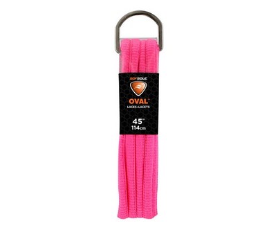 Sof Sole Oval Unisex Laces Size 45, Color: Neon Pink