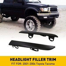 For 2001-2004 Toyota Tacoma Front Lamp Headlight Filler Molding Trim Panel Parts
