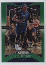 2020 Panini Prizm WNBA Green Prizm Odyssey Sims #51 xg2