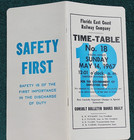 1967 Florida East Coast Railroad Employee Timetable FEC Railway Bonaventure RR — photo 3