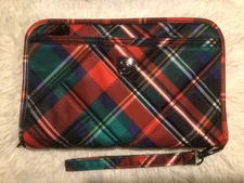Lug Zeppelin 2 RFID Wristlet Wallet in Tartan Plaid - HTF!  NWOT