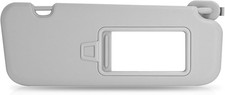 Gray Right Passenger Side Car Sun Visor Fits for 2016 2017 2018 2019, Gray Right