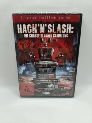 Hack'n'Slash - Die große Slasher Sammlung - 9 Filme  3 DVD's - NEU OVP