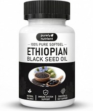 Purely Ethiopian Black Seed Oil Capsules, Purely Nutrient Ethiopian Black Seed O
