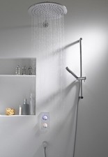 SmarTap smart digital shower White dual control Kit Overhead RRP £679