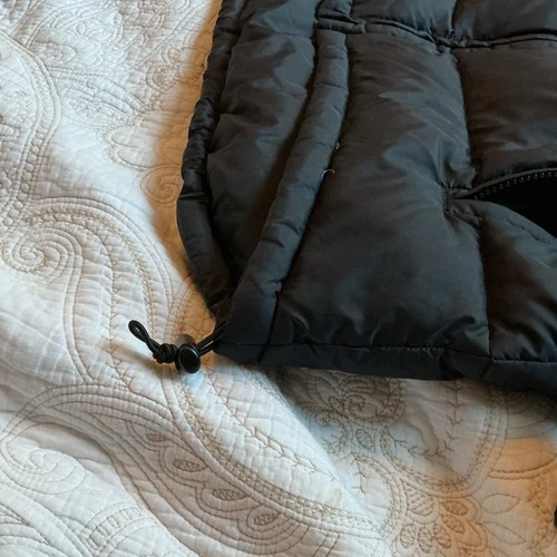 REI Men's 40 Black 650 Fill Down Insulated Puffer Jacket Full Zip Stand Collar image 7