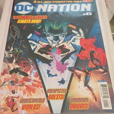 DC Nation #0 DC Comics Batman Joker Jim Lee Tom King 2018 Color Comic Book