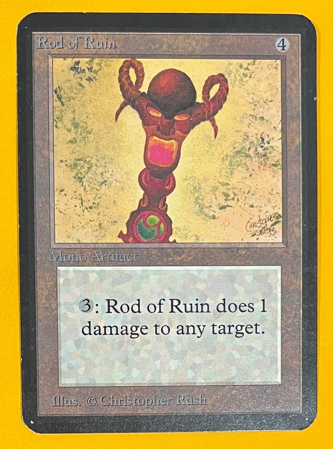 MTG ROD OF RUIN Alpha (OldManMTG 013-019)