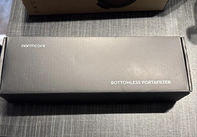 Normcore 54mm Bottomless Portafilter Walnuss Holzgriff Bottomless Portafilter