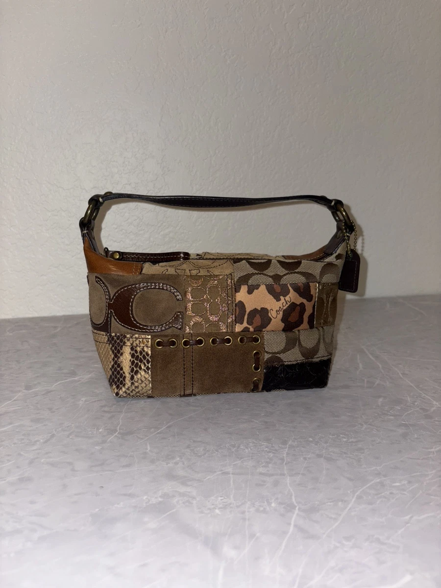 Coach Patchwork Animal Print Shoulder Bags for Women | eBay