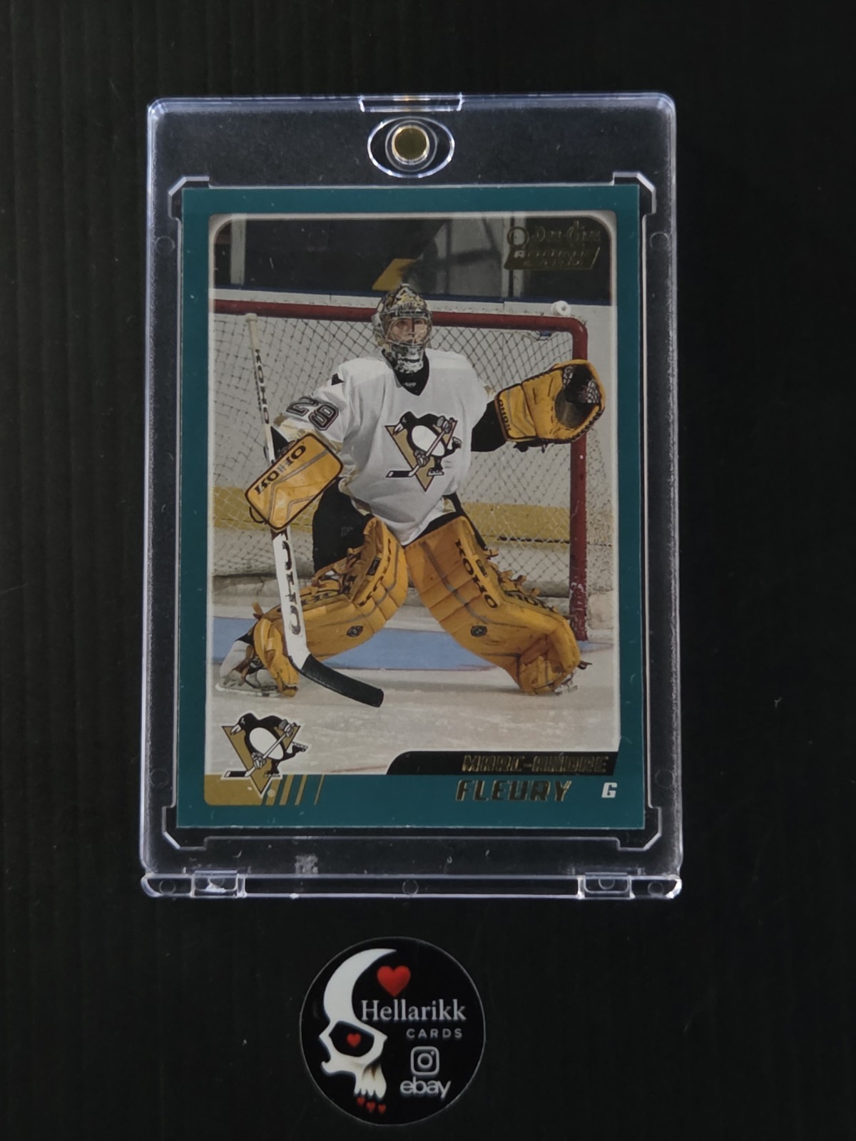 2003-04 Marc-Andre Fleury Rookie #340 Pittsburgh Penguins RC O-Pee-Chee