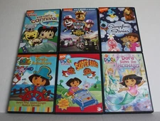 Nickelodeon and Nick JR Lot Six DVD In One Collection Dora The Explorer
