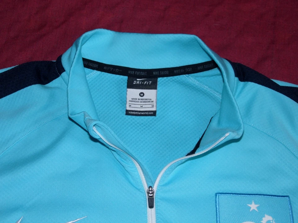 Sweat(No Maillot)Football Entrainement Equipe France Porté Saison 2015/2016 T M - Photo 3/4