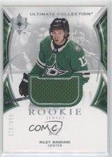 2021 Upper Deck Ultimate Collection Rookies Jersey /699 Riley Damiani #107 9b4