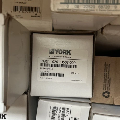 York 3/8" Filter Drier - Black 026-37563-000