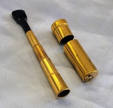 1920's Vintage Scope Brass Telescoping Cigarette Holder Pendant