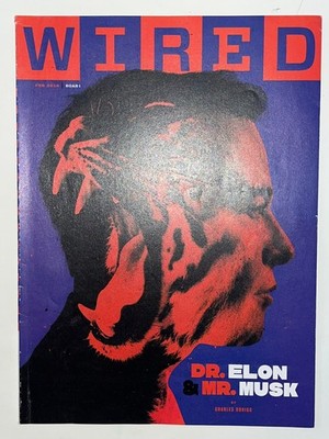 WIRED Magazine February 2019 Elon Musk FREE SHIP