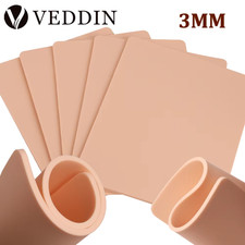 15/10/8/5/1Pcs Tattoo Practice Skin 3MM Silicone Fake Skin Double-Sided for Perm