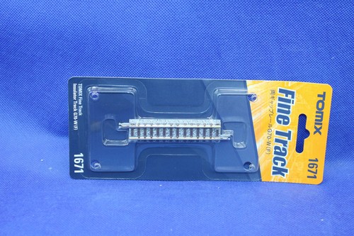 Tomix 1671 (971671) Fine Track Spur N 1 x Isolier-Gleis 70 mm Holzschwelle/NEU | Zustand: Neu