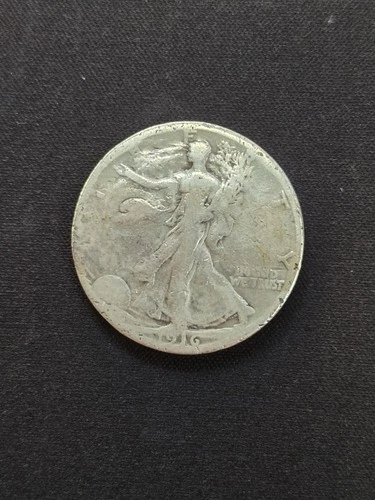 1916 50C Walking Liberty Half Dollar AG