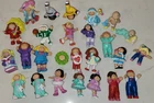 Set Of 25 VTG CABBAGE PATCH KIDS PVC 2 Inch Miniatures USED