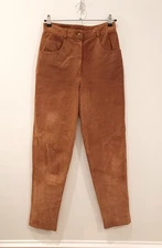 Vintage Speigel Split Leather High Rise Pants - Womens 6 Excellent Condition