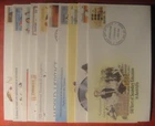 Australia Post. 10 Pre-Stamped Envelopes. First Day Covers
