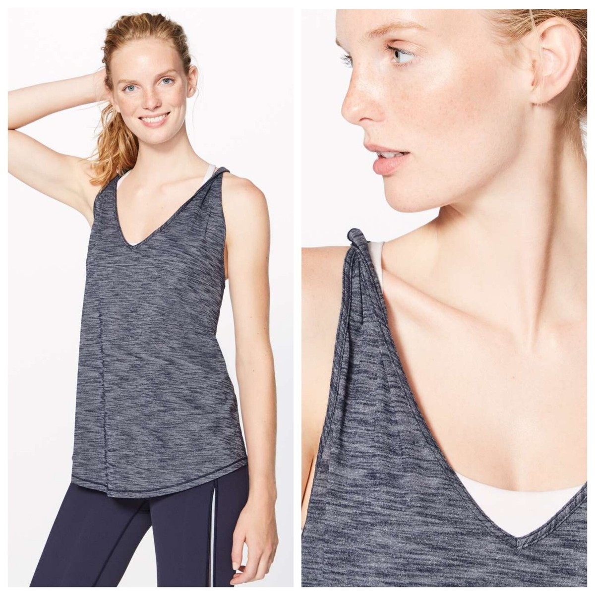 ヨガ・ピラティス Lululemon Airy Breakaway Tank Size 6 $_57