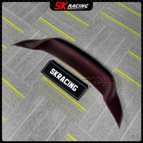 Red Black Carbon Fiber Rear Spoiler Wing Fit Honda ACCORD 2013-2017 4DOOR Sedan - Picture 5 of 50